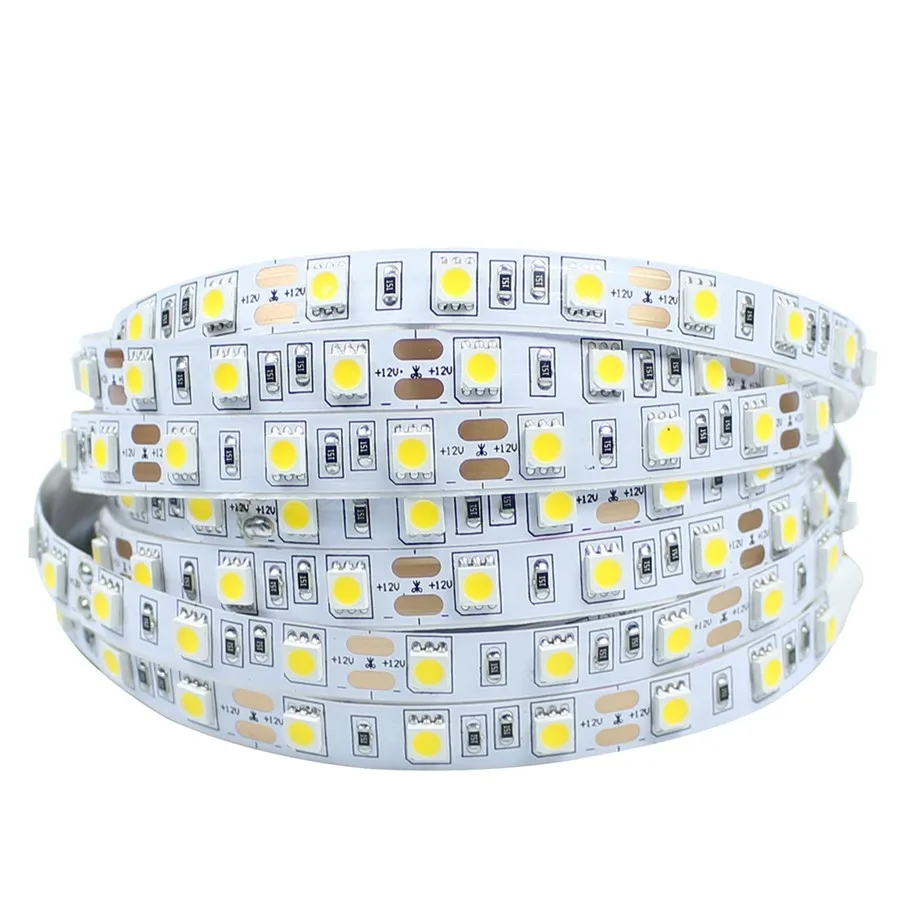 

LED Strip 5050 SMD DC12V LED Strip Flexible Light 60LEDs/M 5M RGB LED Ribbon Strip Lighting Cold White/Warm White/R/G/B