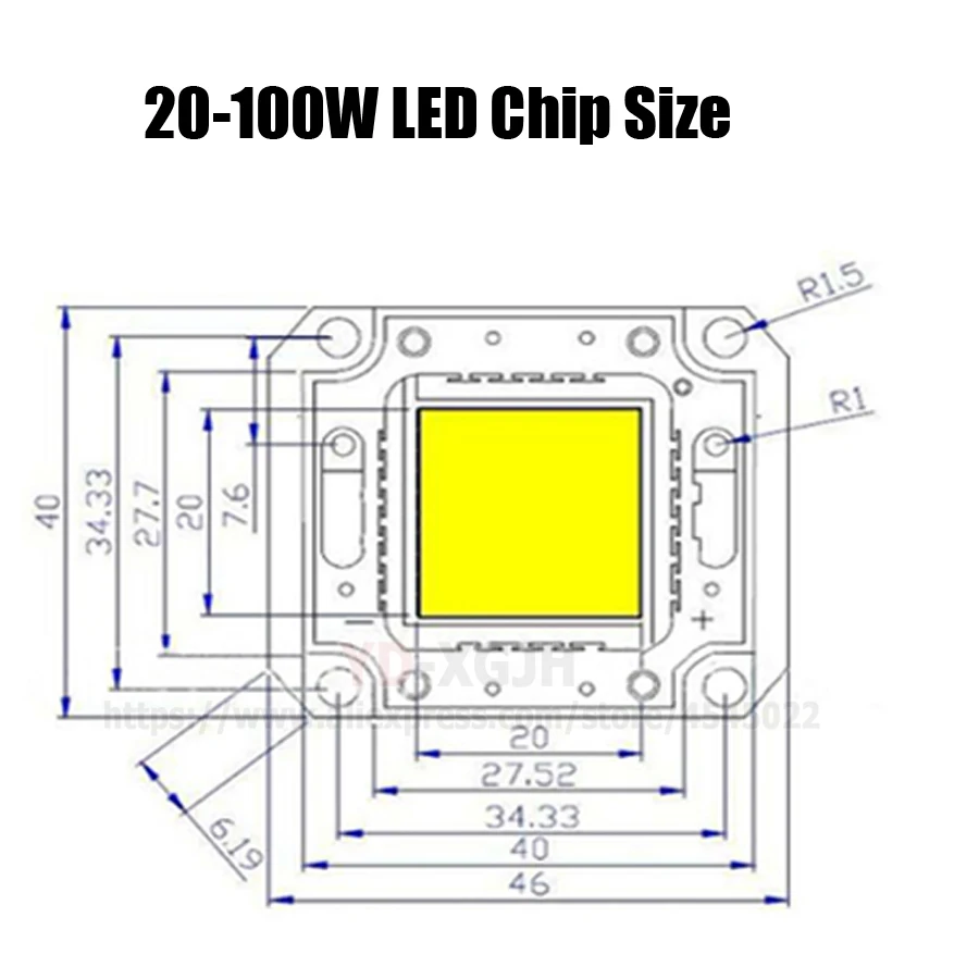 20-100W