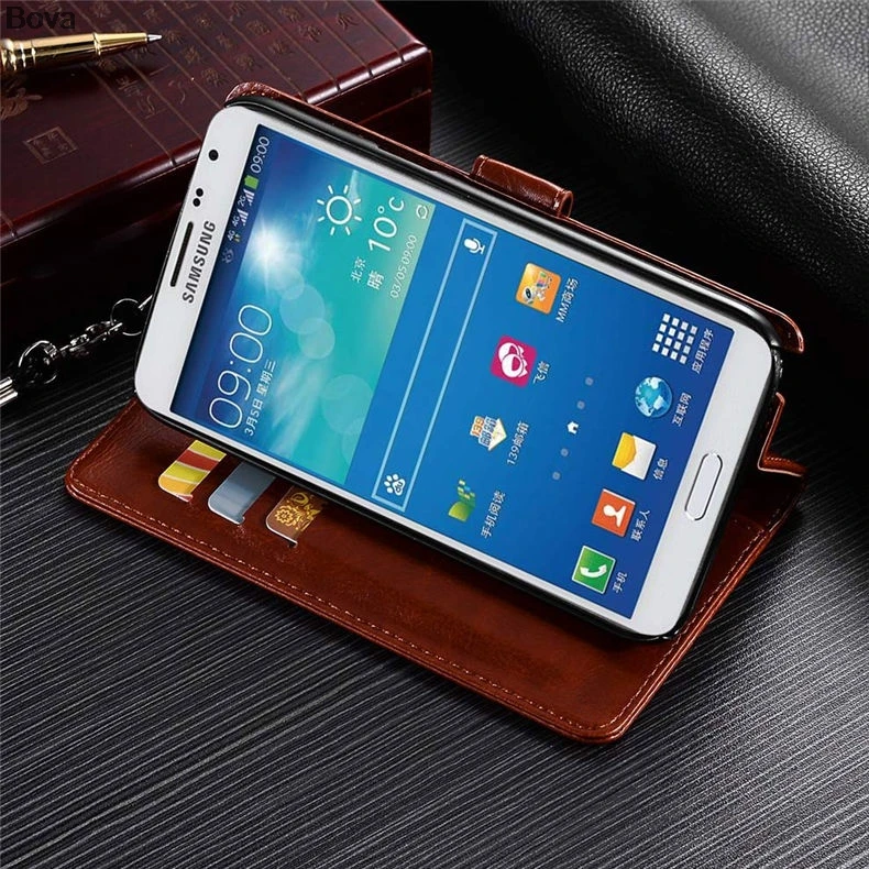 Note 2 чехол с держателем для карт Samsung Galaxy N7100 кожаный телефона ультратонкий