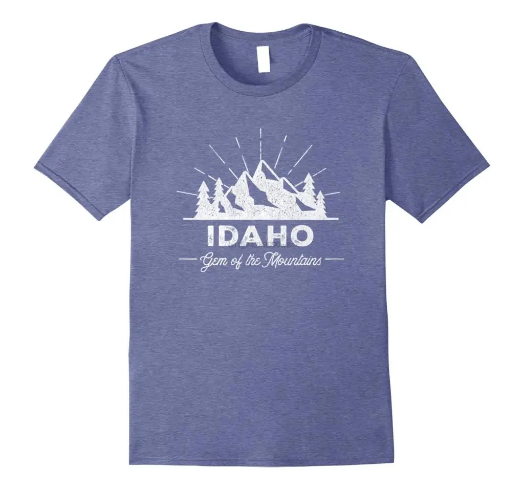 

Idaho T Shirt Vintage Hiking Retro Tee Design