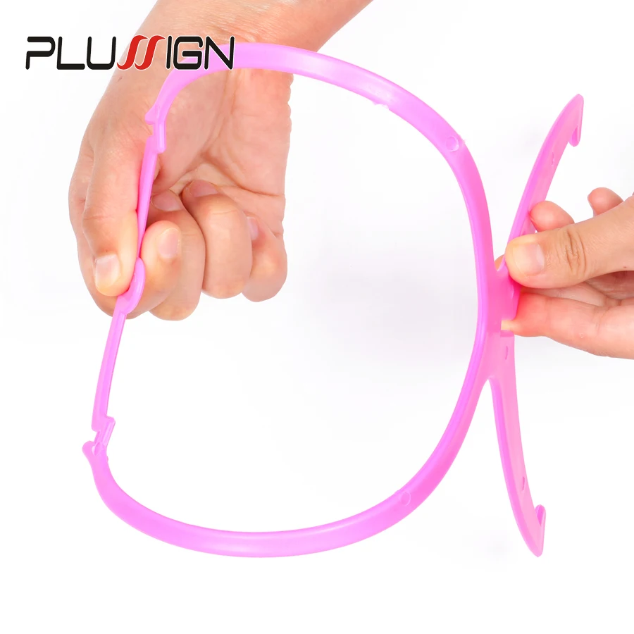 Plussign 1 шт. регулируемые подставки для париков пластиковые держатель головы