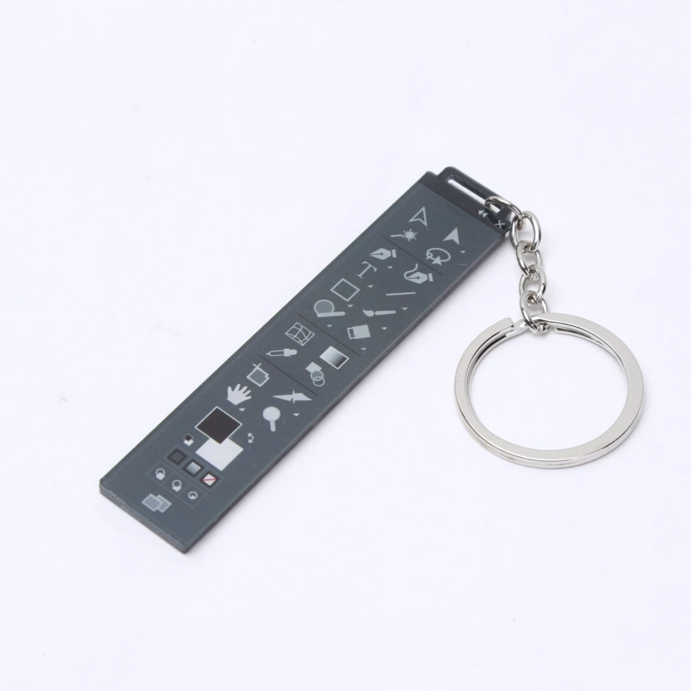 Anime Unique Work Keychain Key Chain Funny Photoshop CC Advertising Designer Software Ps Theme Acrylic Key Ring Decor Gift Toy Anime Unique Work Keychain Key Chain Funny Photoshop CC Advertising Designer Software Ps Theme Acrylic Key Ring Decor Gift Toy