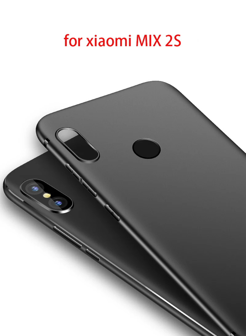 

Slim Back Protect Skin Ultra Thin Phone Cover Case for for Xiaomi MIX 2S for Xiaomi Mi mix2 mix 2 Mi6 NOTE 3 Mi 5X Max 2 6X 8