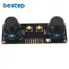 Двухканальный PS2 Стик для геймпада кнопочный модуль для Arduino PS2 джойстик электронный блокирующий ► Фото 1/5