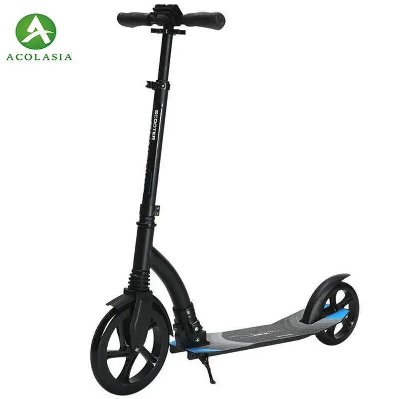 

23 Cm Scooter With New Type Quick Folding Scooter With Folding Design, Height Adjustable Front And Rear Mudguards Scooter