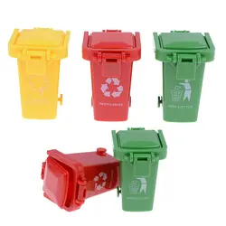 3 шт./упак. мусорное ведро креативные игрушки мусорные грузовики Банки мини Curbside мусорная корзина для автомобиля игрушки