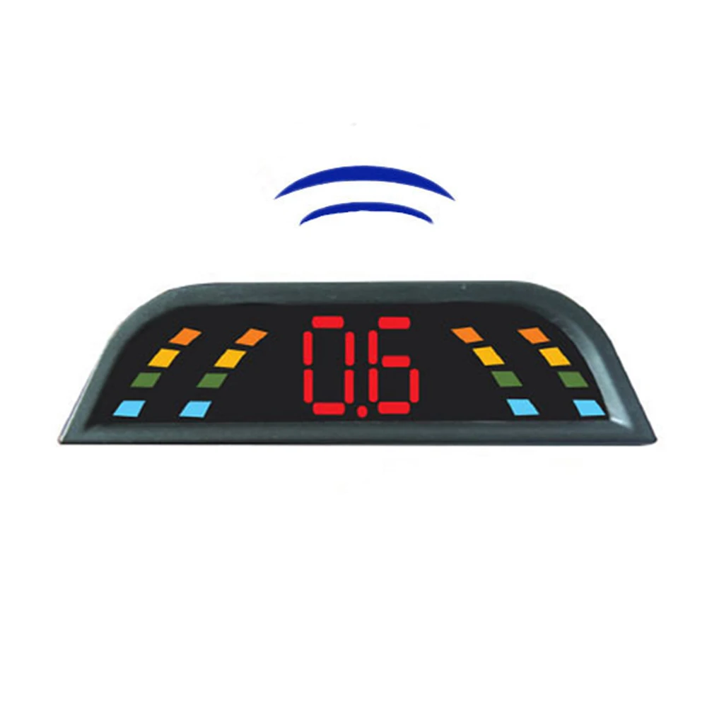 

Car Auto Parktronic LED Parking Sensor With 4 Sensors Reverse Backup Car Parking Radar Monitor Detector System Backlight DY259