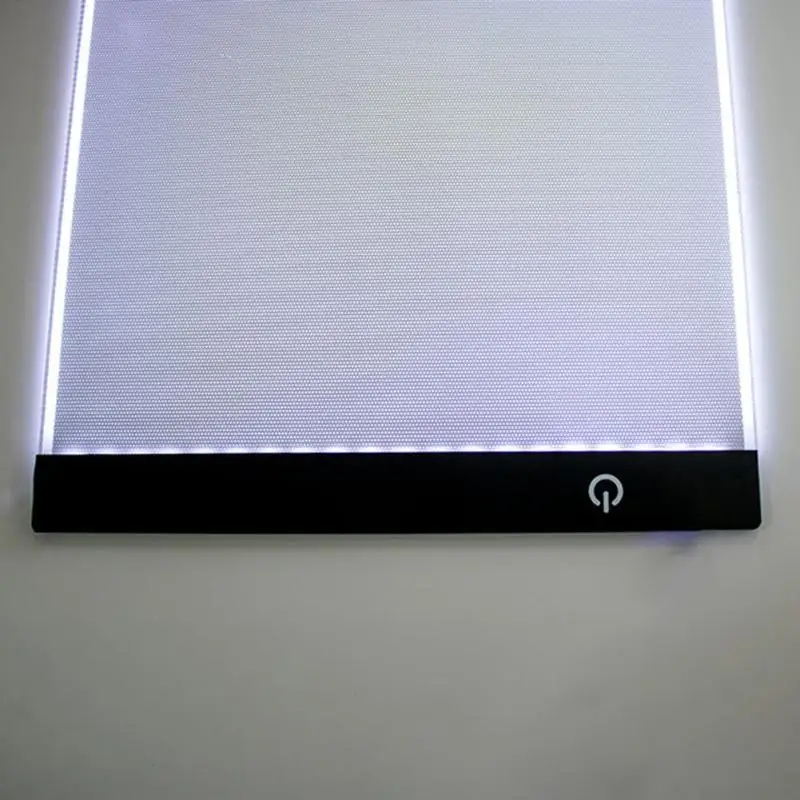 Портативный ультра-тонкий A4 светодиодный свет копию картины Чертёжные доски трафарет touch анимации копия отслеживание Pad light box Планшеты