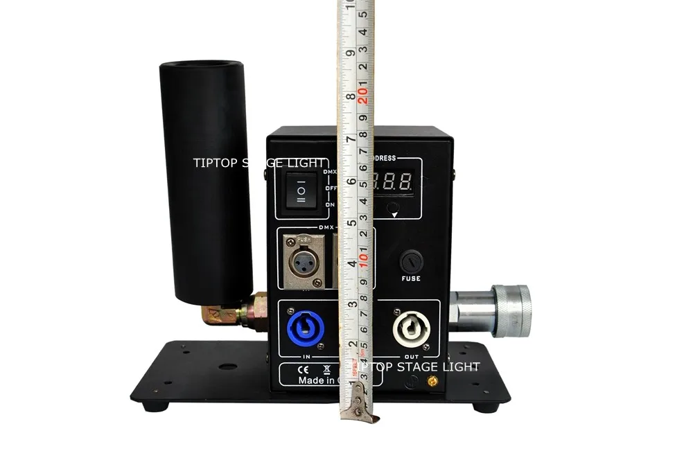 Tamanho do Bico Furo de Montagem Máquina de Jacto de Coluna Freeshipping 2 Co2 Xlot Mini Jato Canhão Porão Dmx Stage Co2 2ch Partido Canhão 36 de jato co2 canhão porão montagem buraco