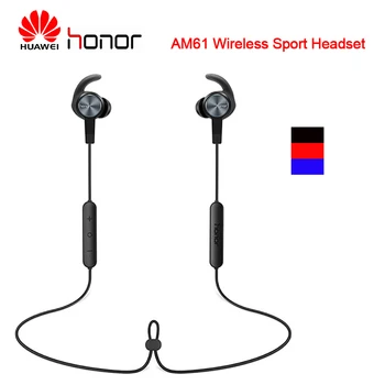 

Huawei Original Honor Bluetooth 4.1 AM61 Wireless Headset with Magnet Design Microphone Wired Controller Bluetooth Earphone