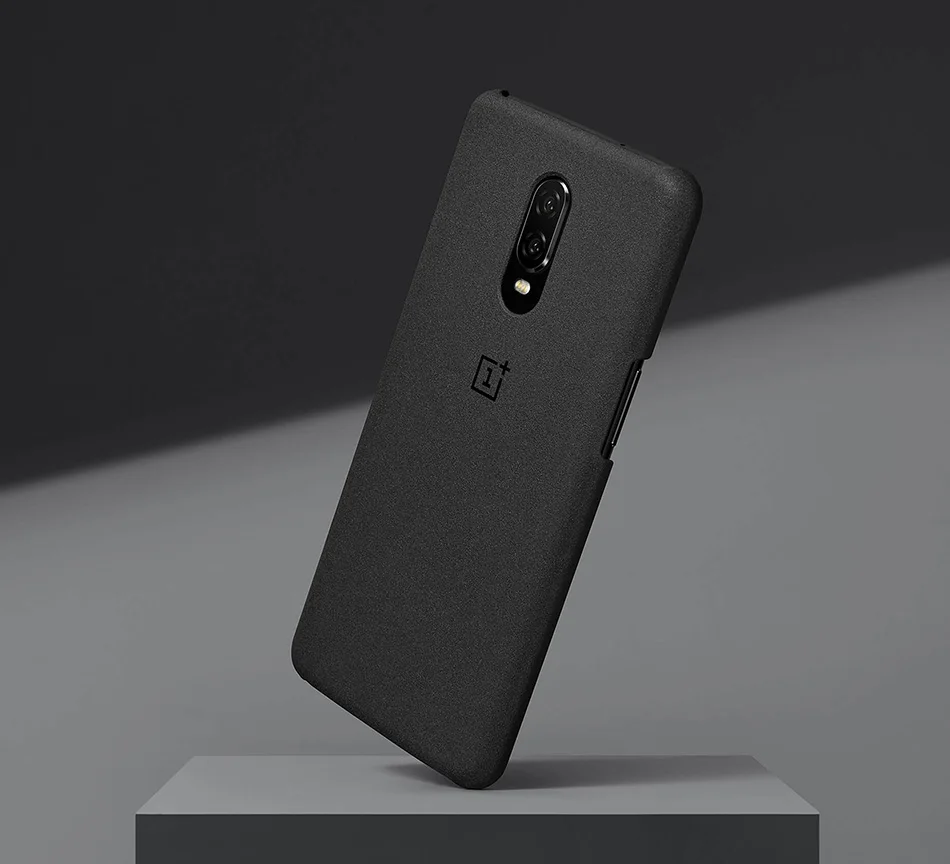 OnePlus 6T защитный чехол Karbon песчаник идеальное соответствие надежная защита заниженный профиль поднятый край