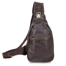 Мужской рюкзак из натуральной коровьей кожи, сумка через плечо, маленький рюкзак для мужчин 2467Q