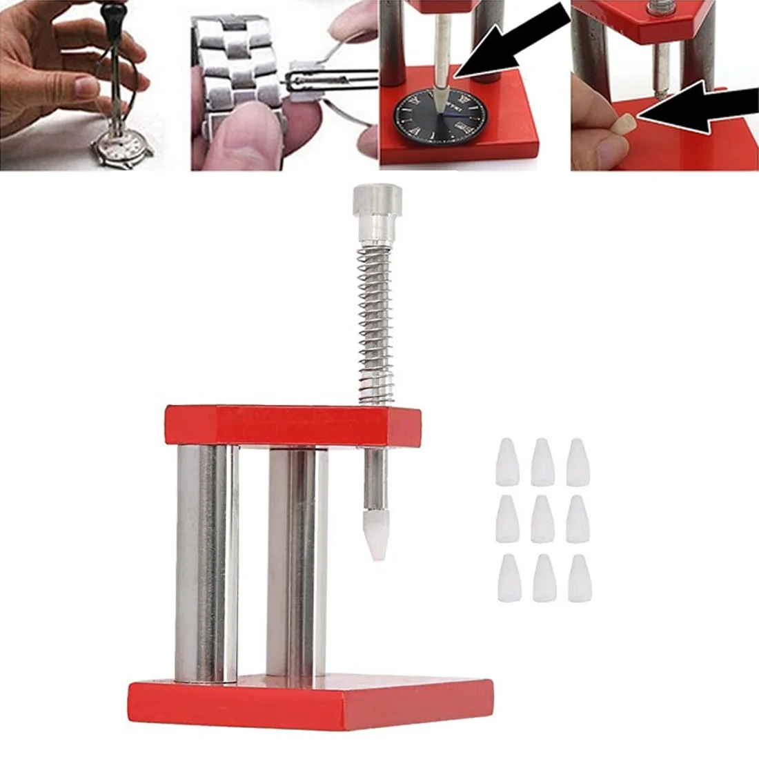 

Professional Watch Hand Remove Watch Repair Accessories Tool for Watchmaker Watch Hand Plunger Puller Remover Watch Tool Kit