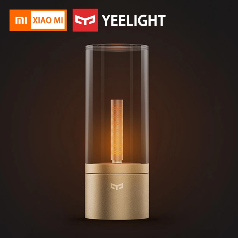 

Original Xiaomi Mijia Yeelight Candela Led Night light The Smart Mood Candle light USB Charging 8h Use Time App control Mi home