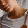 EManco or acier inoxydable 316L chaîne collier ras du cou femmes pendentif couches collier ensembles pour femmes bijoux ► Photo 3/5