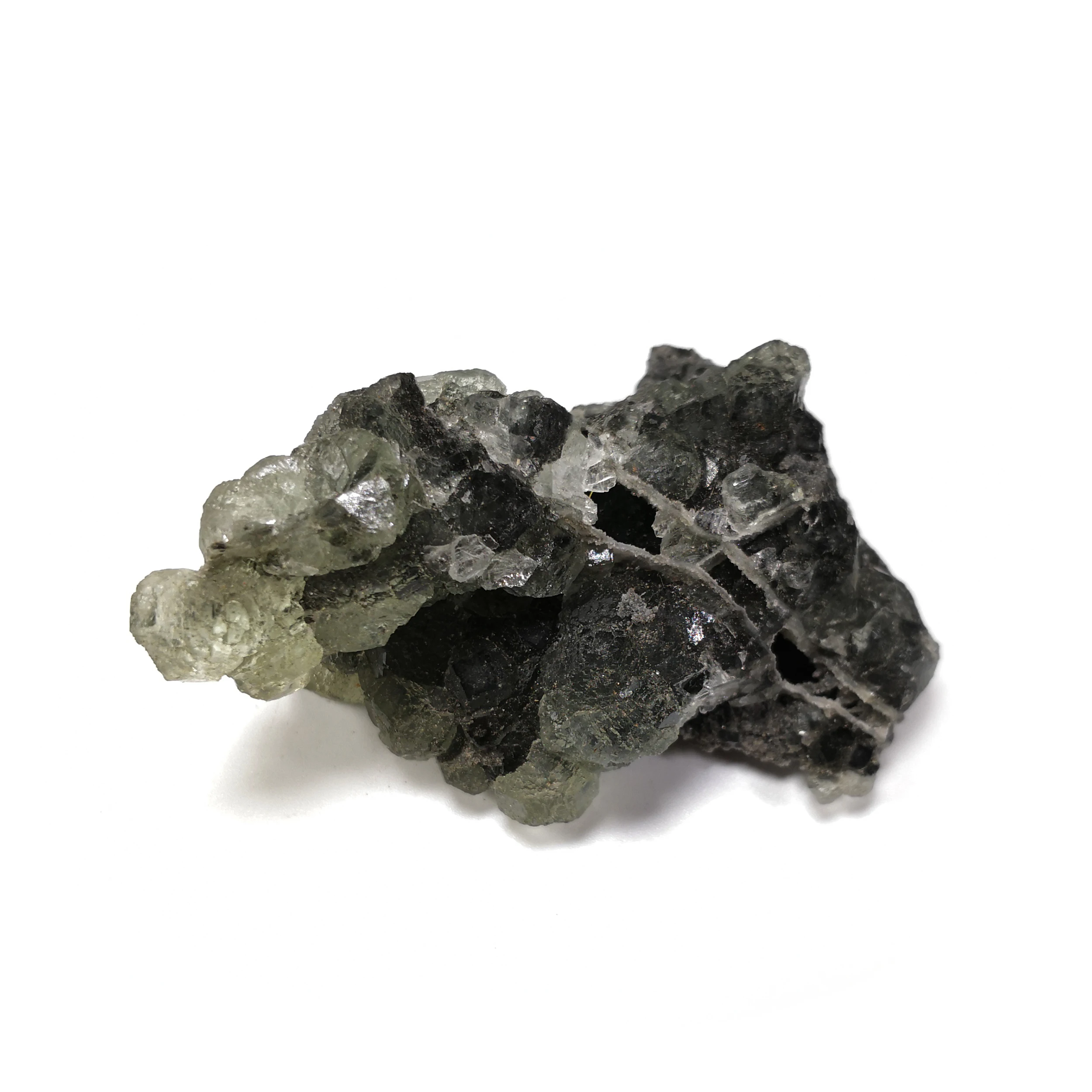 

119g NATURAL Green fluorite crystal specimens C2-35