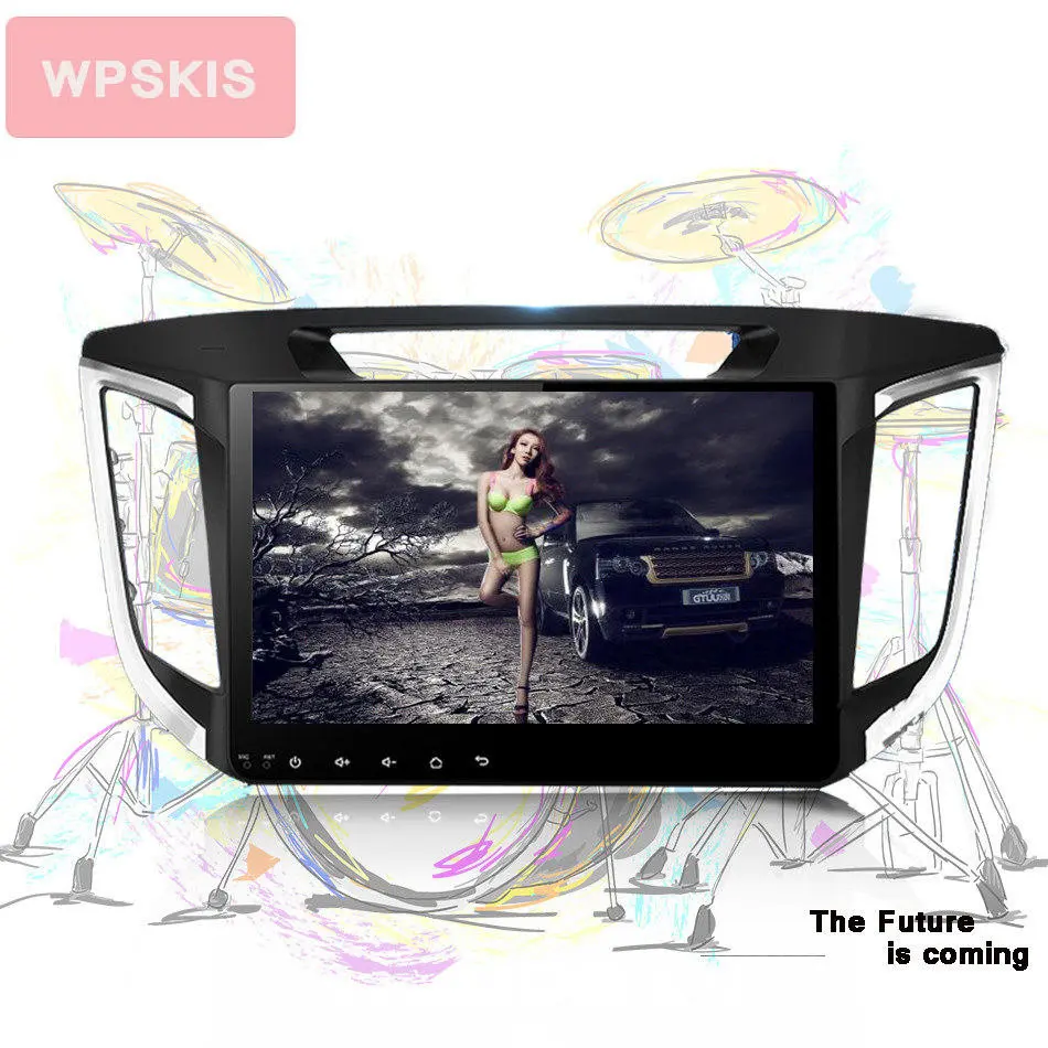 Cheap Android 9.0 CAR Audio DVD player FOR HYUNDAI ix25/CRETA 2014 2015 2016 2017 18 gps Multimedia head device unit receiver BT WIFI 2