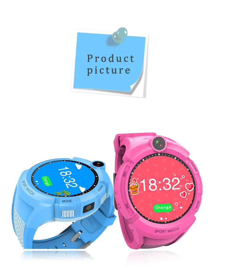 Q360 GPS Phone Positioning Fashion Children Watch 1.22 inch Color Touch Screen WIFI SOS Smart Watch Baby Q100 Q90 Q50 Q60 Find (19)