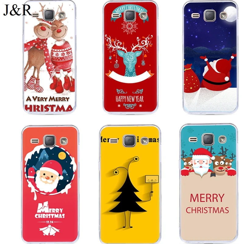 For Samsung Galaxy J1 2016 Soft Silicone Case Cover J120F SM-J120f Phone Bags |