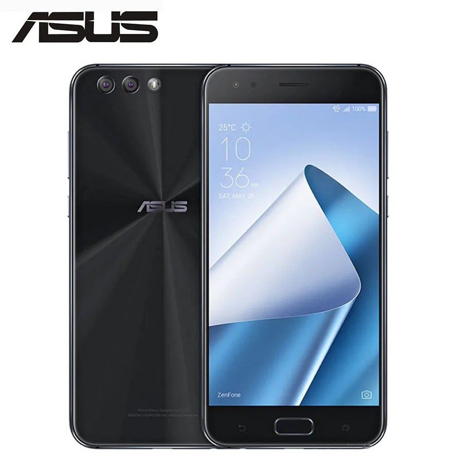 

Global ASUS ZenFone 4 ZE554KL 4G LTE Mobile Phone 4GB RAM 64GB ROM 12MP 5.5"Screen 1080x1920p Snapdragon 630 Octa Core CellPhone