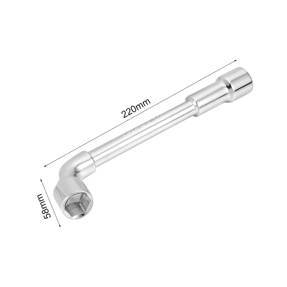 UXCELL Newest 1Pcs 19mm / 14mm / 22mm Metric L Shaped Angled Hex Socket