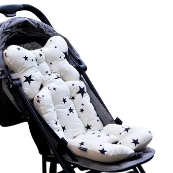

Baby Printed Stroller Pad Seat Warm Cushion Pad mattresses Pillow Cover Child Carriage Cart Thicken Pad Trolley Chair Cushion