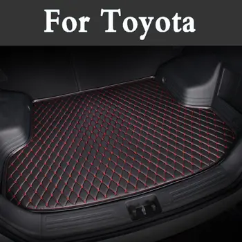 

Car Mats Pu Leather Car Trunk Mat Cargo Mat Cover For Toyota Vios Corolla Reiz Prius Rav4 Corolla Prado Fjcrown Tundra