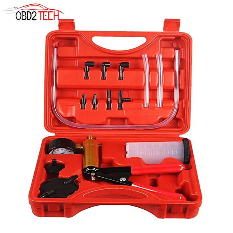 Buy Automotive 2 in 1 Hand Held Vacuum Pump Tester Set
