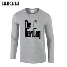 TARCHIIA O Neck Fitness Men Print T-Shirt Slim Long Sleeve T Shirt Men T Shirts Fashion 2017 Tee Shirt Homme Camisetas Hombre