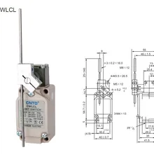 2 шт./лот высокое качество CNTD CWLCL Регулируемый рычаг Концевой переключатель/микро-переключатель, сильный алюминиевый литой внешний корпус