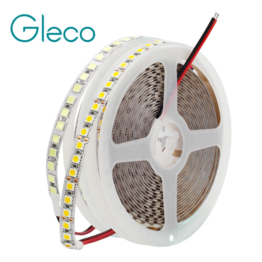 Günstige DC12V LED Streifen 5050 5054 4040 SMD 120 LEDs m 5 mt los super helle IP20 Flexibe streifen LED licht warm weiß, kalt weiß