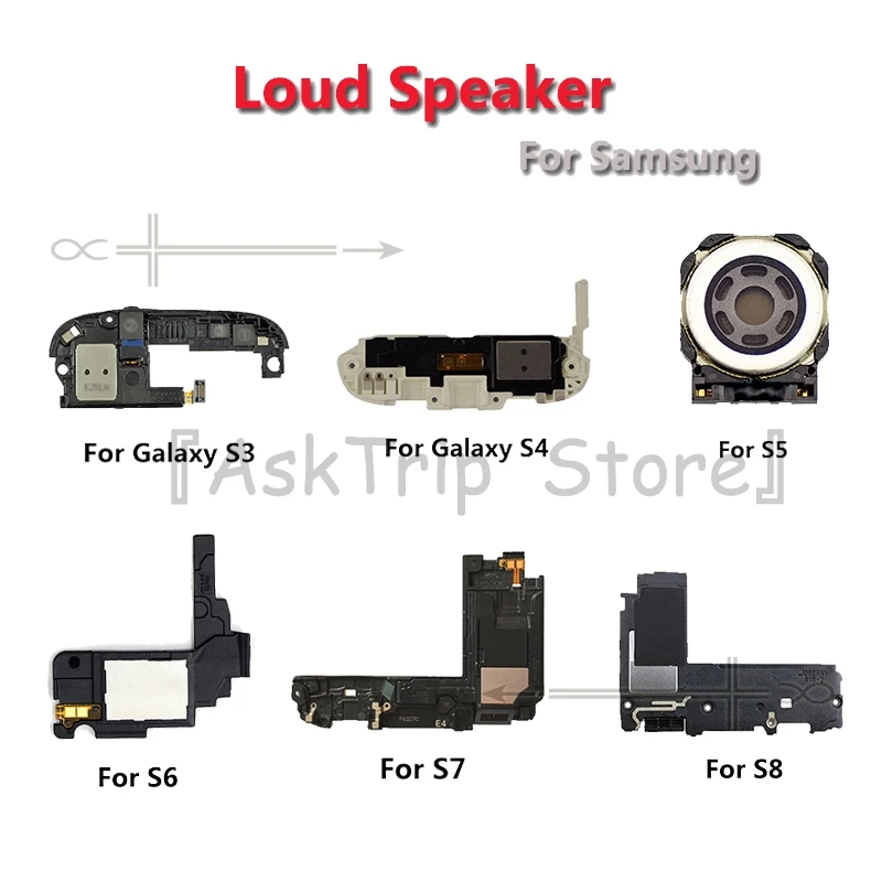 

Original Loudspeaker Loud Sound Speaker Flex Cable For Samsung Galaxy S3 i9300 S4 Mini i9500 S5 S6 S7 Edge S8 Plus