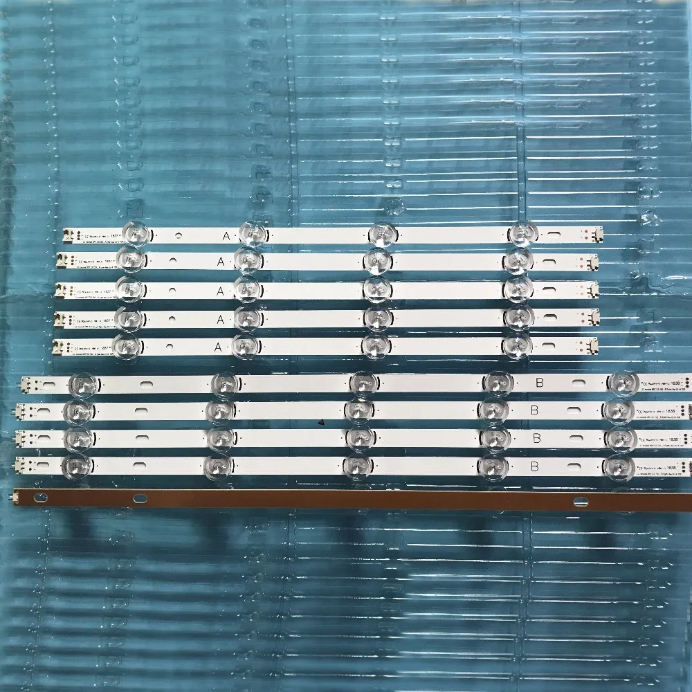 

10 Pieces LG50LB5620 LC500DUE(FG)(A4) LED strip for LG Innotek DRT 3.0 50"_A/B 6916L 1736A 1735A 1978A 1979A