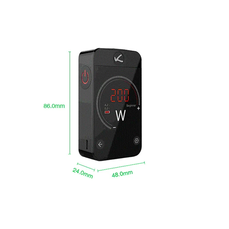 Бокс мод Kanger Kangertech Pollex вейп 200 Вт для электронной сигареты набор массивного
