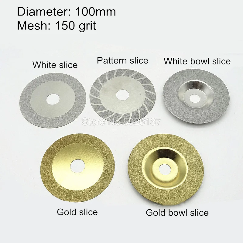 1Pcs Diamond Wheel Cutting Electroplated Saw Blade Grinding Disc Grain Rotary Tool Drill Power Tool