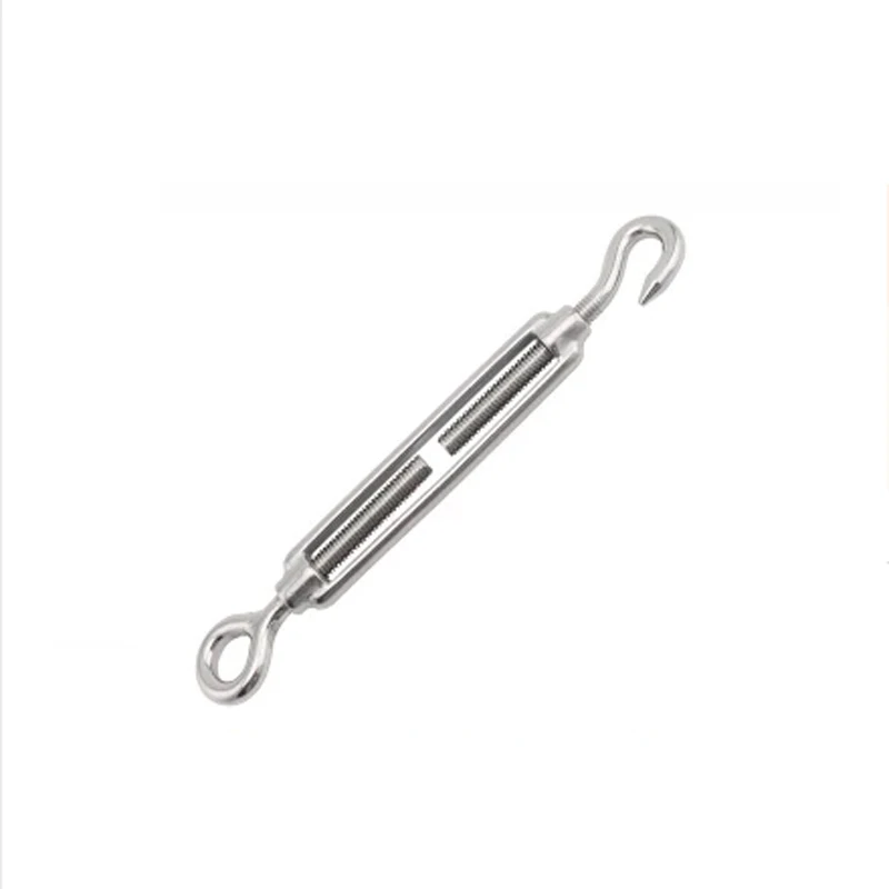 304 Stainless Steel Hook & Eye Turnbuckle Wire/Rope Tension Tighten