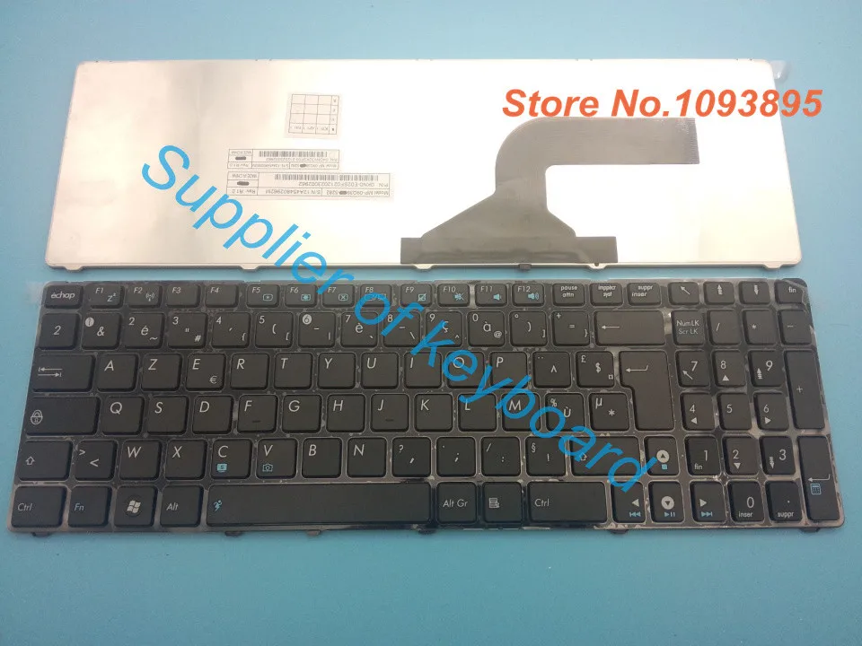 Новая AZERTY Французская клавиатура для Asus A52 A52F A52J A52JC A52JB A52JE A72 A72D A72F A72J французская