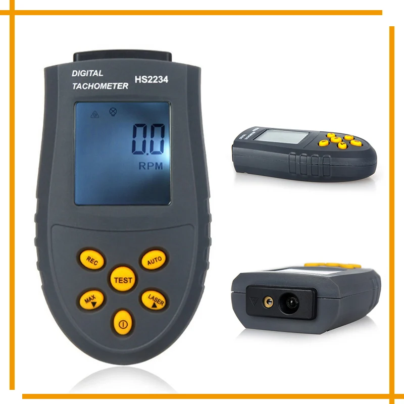 

Mini Digital Laser Tachometer Non-contact Engine Motor Speed Meter Tester Gauge LCD RPM Automatic Measuring Instrument wholesale