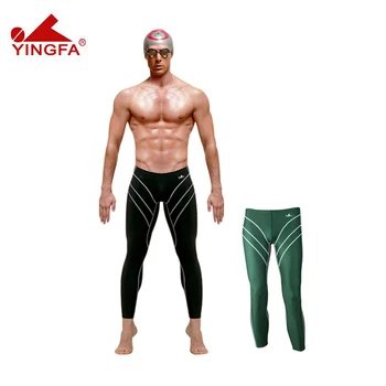 

Yingfa 9707 Men/boy's professional long swim trunks, Sunscreen Long swimming trunks,fall winter swimwear,wet suit,diving Pants