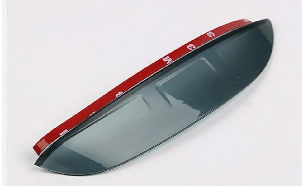 Rearview Side glass Mirror trim frame Rain Shield Sun Visor Shade