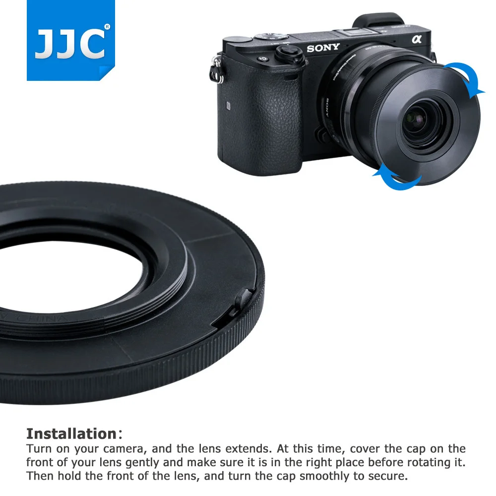 JJC крышка объектива камеры для sony 16-50 мм f/3,5-5,6 OSS Alpha E-mount Lens SELP1650