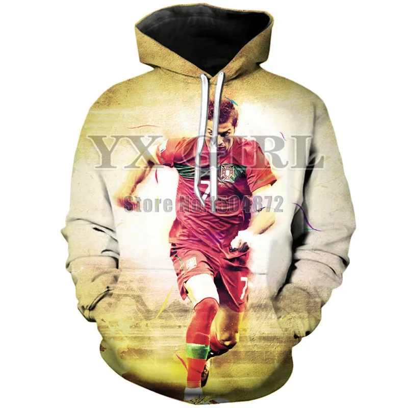 Mens 3d Ronaldo Hoodies (3)
