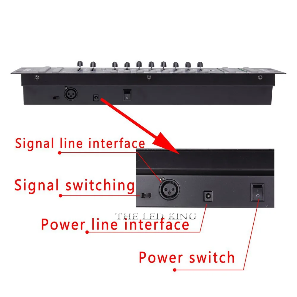 192 DMX контроллер сценическое оборудование для диджейского освещения DMX консоль для светодиодный Par движущаяся головка диджейский прожектор контроллер