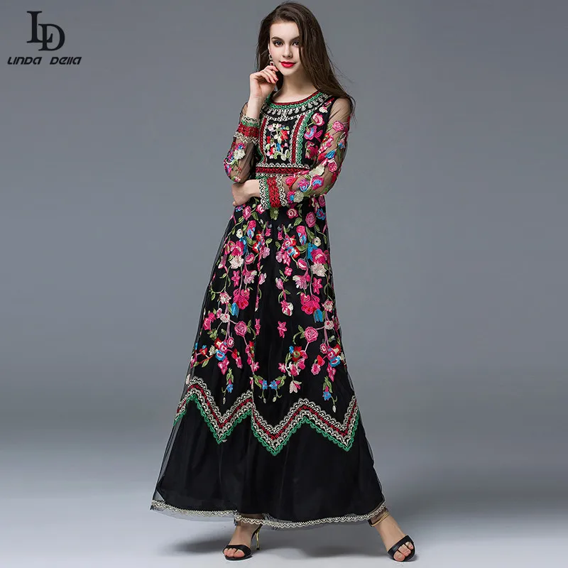 long sleeve maxi dress canada