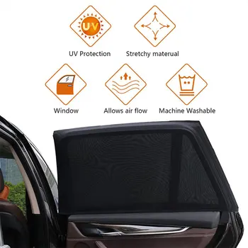 

Vehemo 100*54 Auto Sun Visor UV Protection Car SunShade Portable Vehicle Car-Styling Rear Windshield for Window Driver
