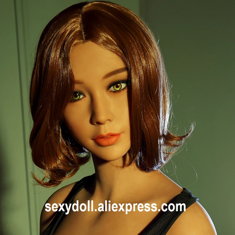 TPE silicone sex doll HEAD (3)