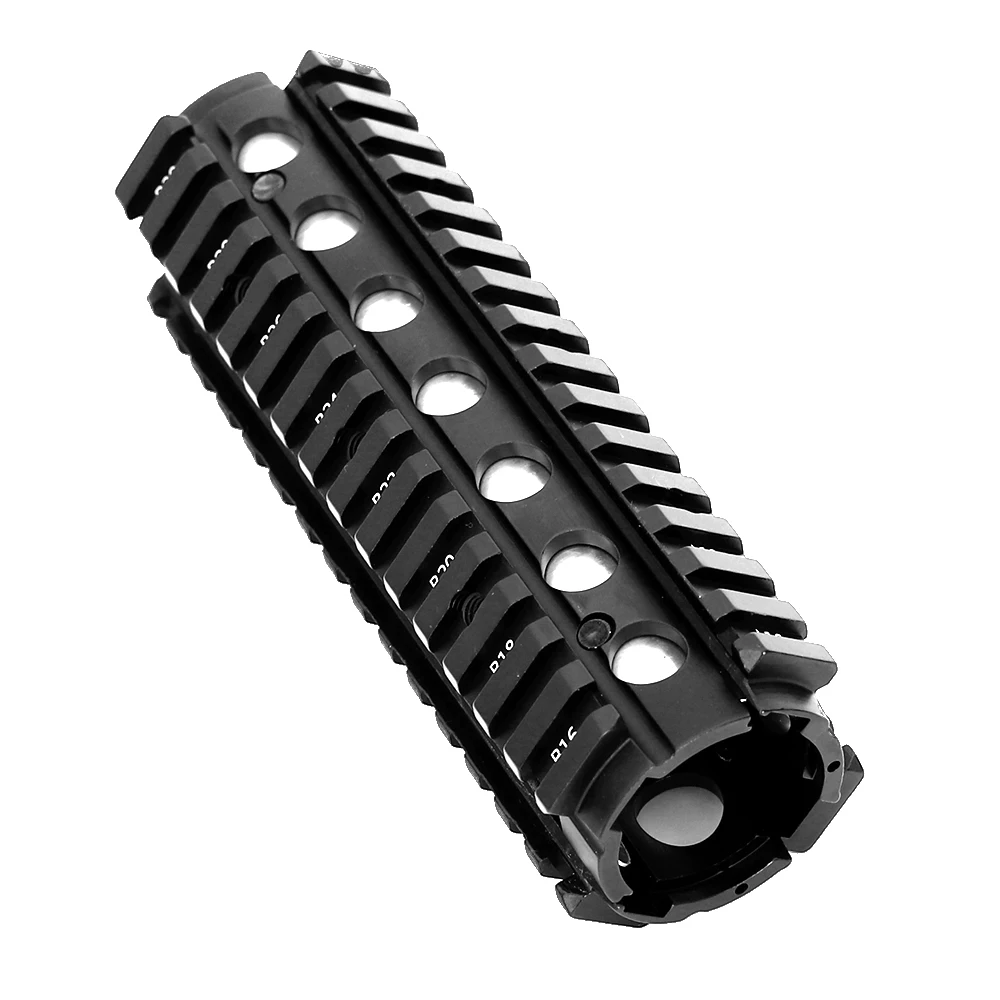 M4/M16 страйкбол AEG RIS Handguard 6,7 дюймов CNC Picatinny Quad Rails Handguard 20 мм 4 рейка система крепления Tacband G13M серия