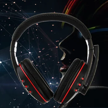 

Marsnaska New USB Over-Ear Earphones Bass Stereo Headphones Headset Earbuds With Microphone for PS3, Windows xp/vista/7 etc