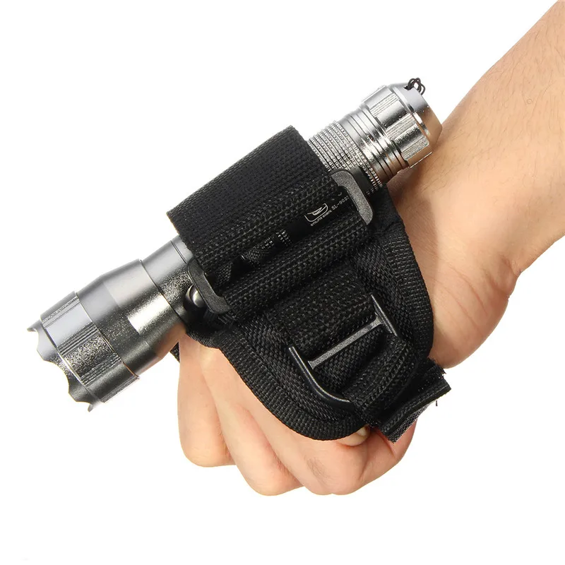 Hand Free Adjustable Light Holder Glove for Scuba Diving Torch LED