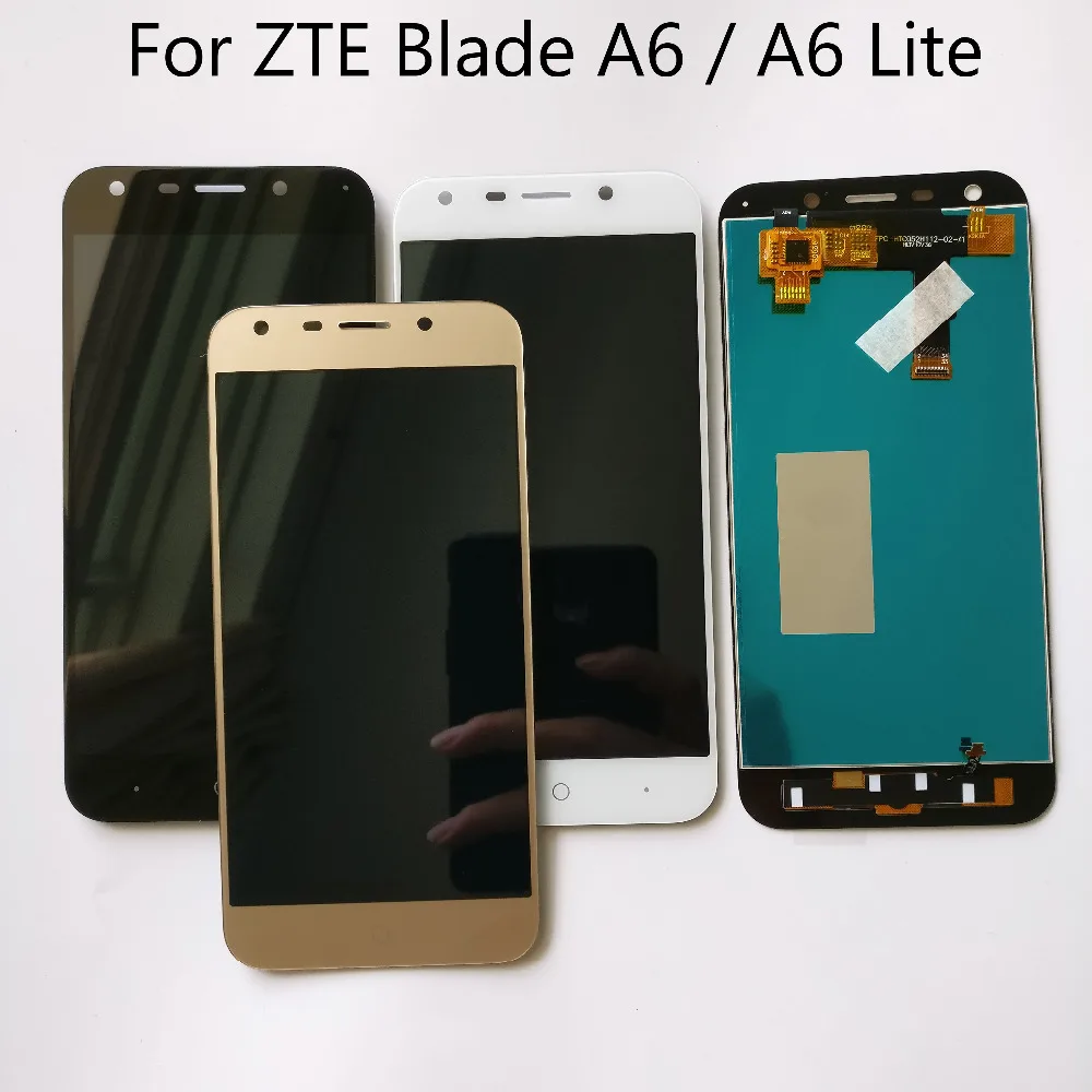 ЖК-дисплей для ZTE Blade A6 / lite A0620 A0621 сенсорный экран дигитайзер бесплатная доставка |